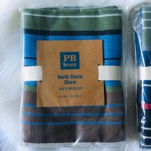 Pottery Barn Bedding Teen North Shore Pillow Sham New Nip Poshmark
